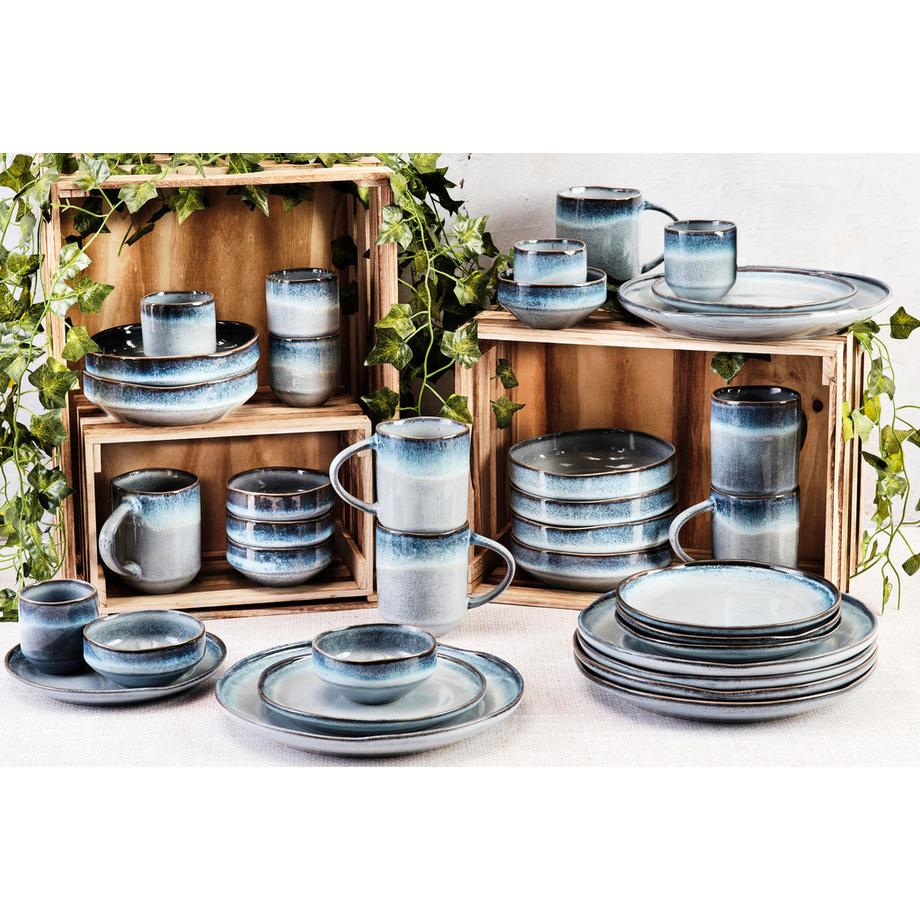 BJÖRN Geschirr-Set GENESIS - 36 Stück - Meer  