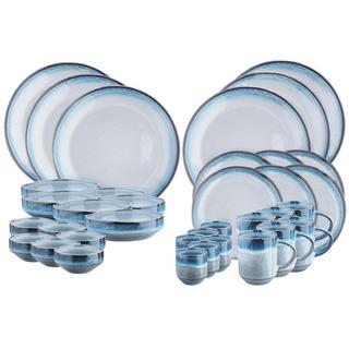 BJÖRN Service de table GENESIS - 36 pièces - mer  