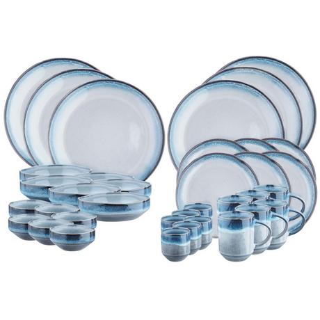 BJÖRN Service de table GENESIS - 36 pièces - mer  