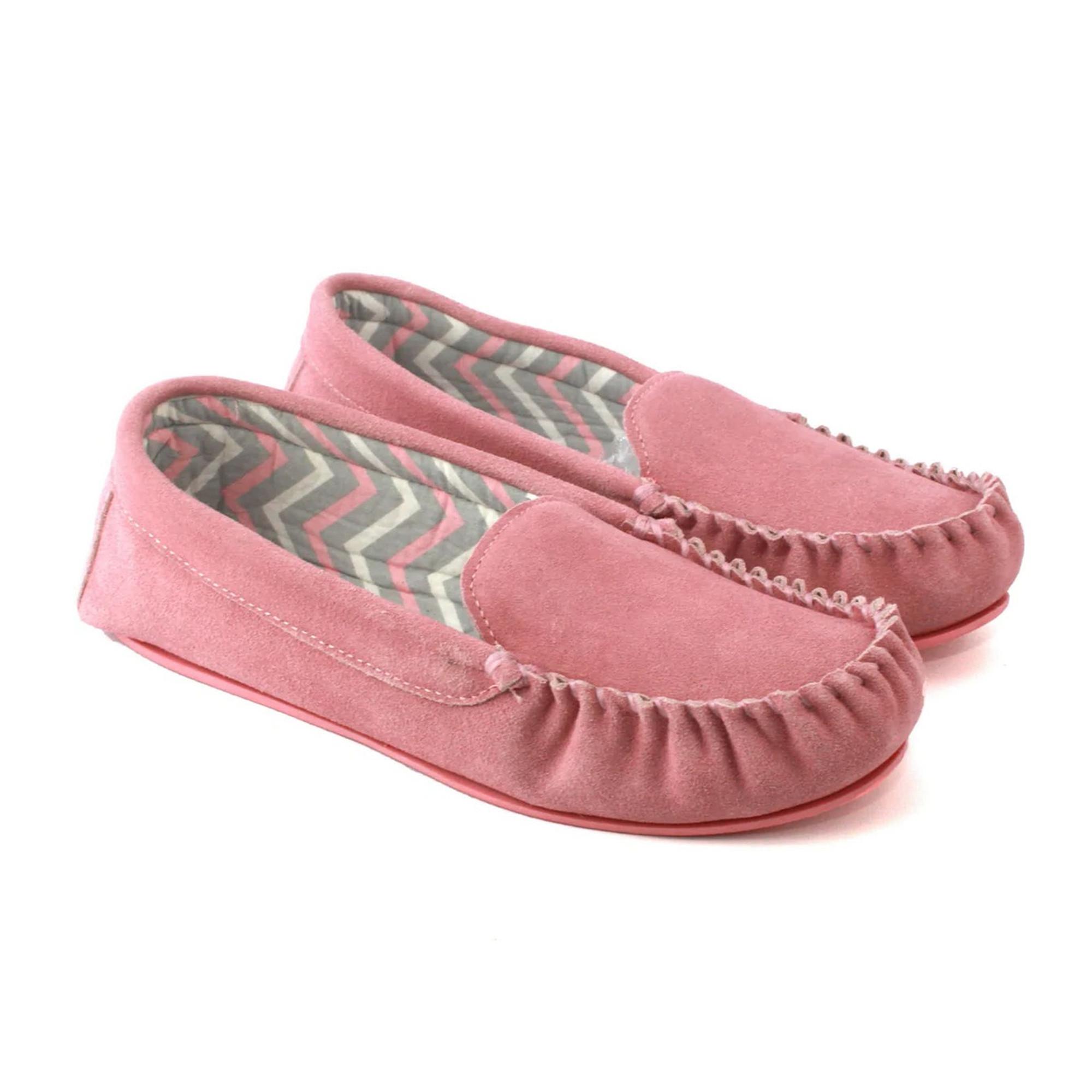 Image of Mokassins Ffion, Wildleder Damen Pink 40.5