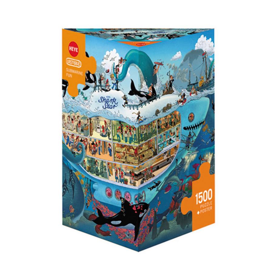 Heye  Puzzle Submarine Fun (1500Teile) 