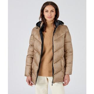 Damart  Wendbare Steppjacke, warm und leicht, Stehkragen, abzippbare Kapuze. 