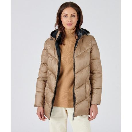 Damart  Wendbare Steppjacke, warm und leicht, Stehkragen, abzippbare Kapuze. 