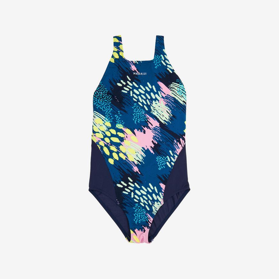 NABAIJI Kamiye Print Alg Mädchen Badeanzug  