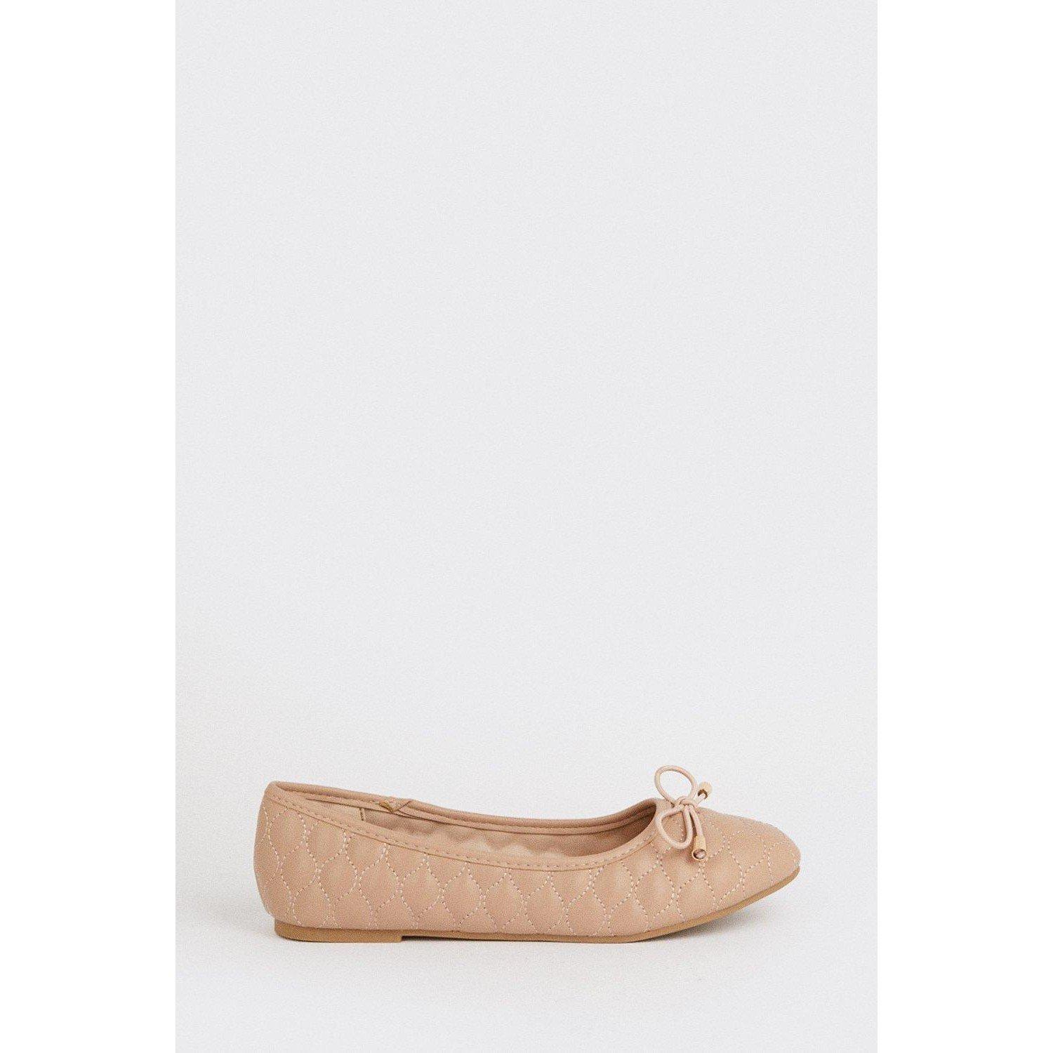 Image of Ballerinas Priya, Gesteppt Damen Pink 41
