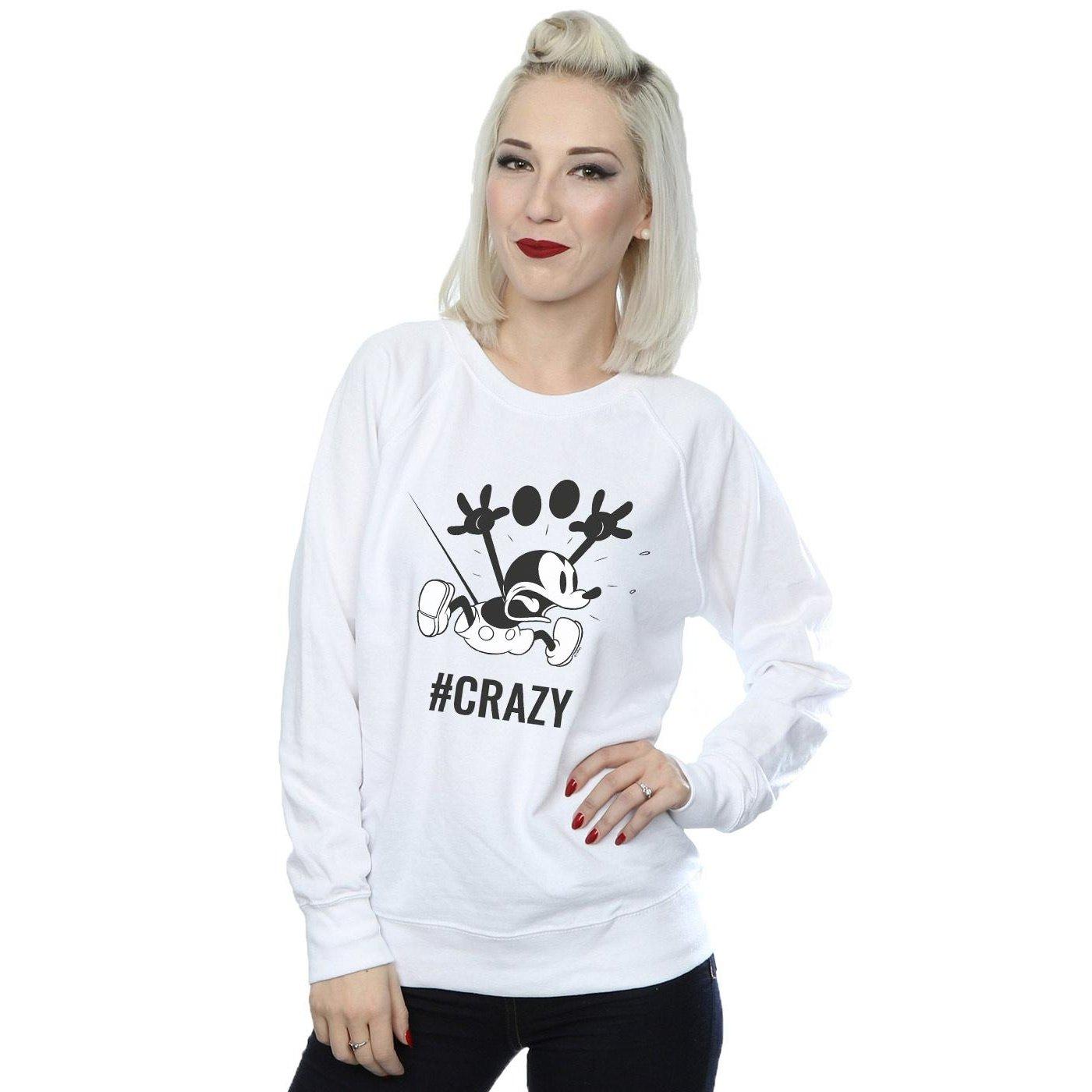 Disney  #Crazy Sweatshirt 