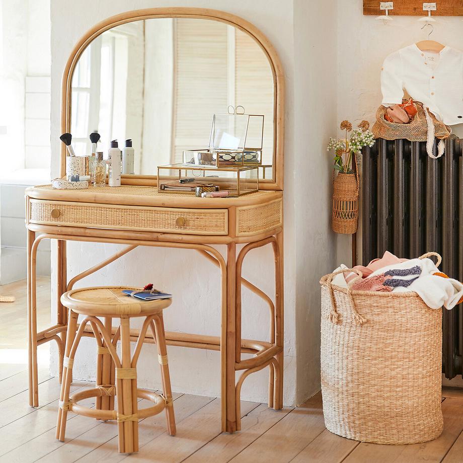 La Redoute Intérieurs Tabouret en rotin  