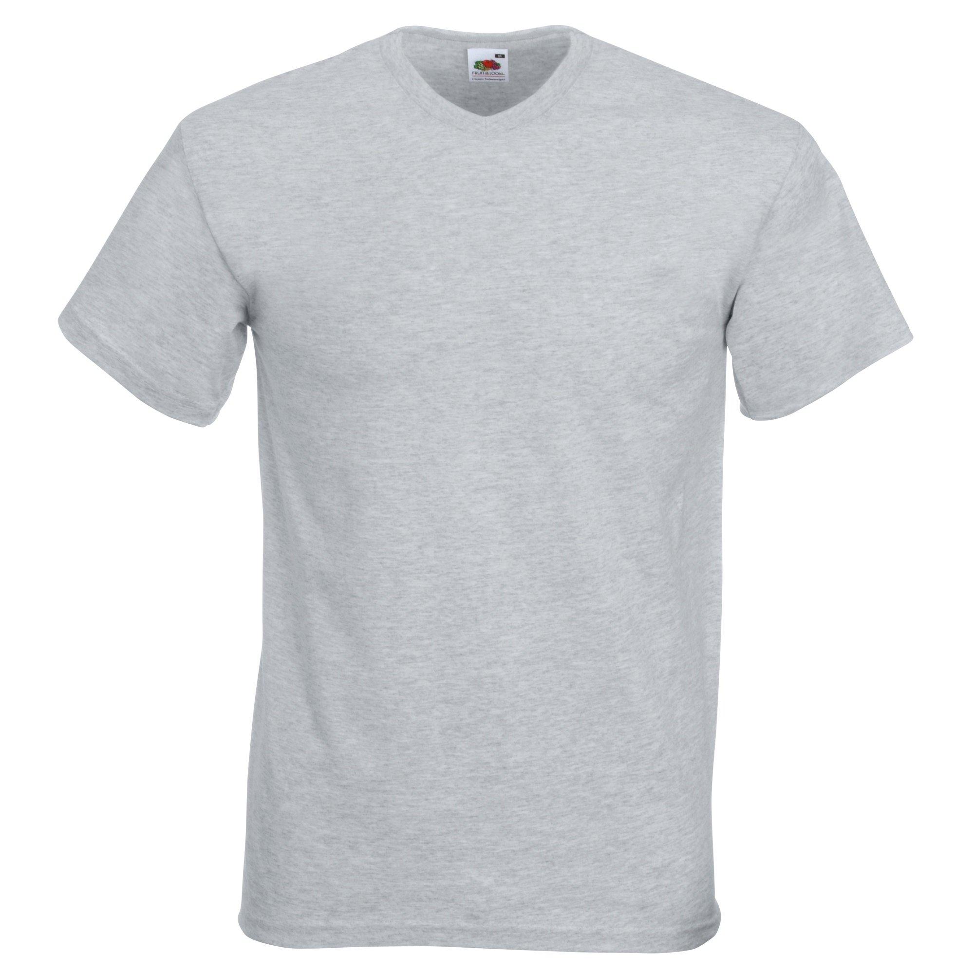 Image of Tshirt, Kurzärmlig Herren Grau XXL