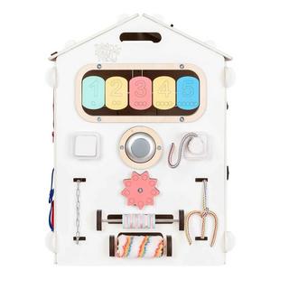 Montessori  Ensemble - Maison de Jeu Montessori Blanche et Cube Créatif 