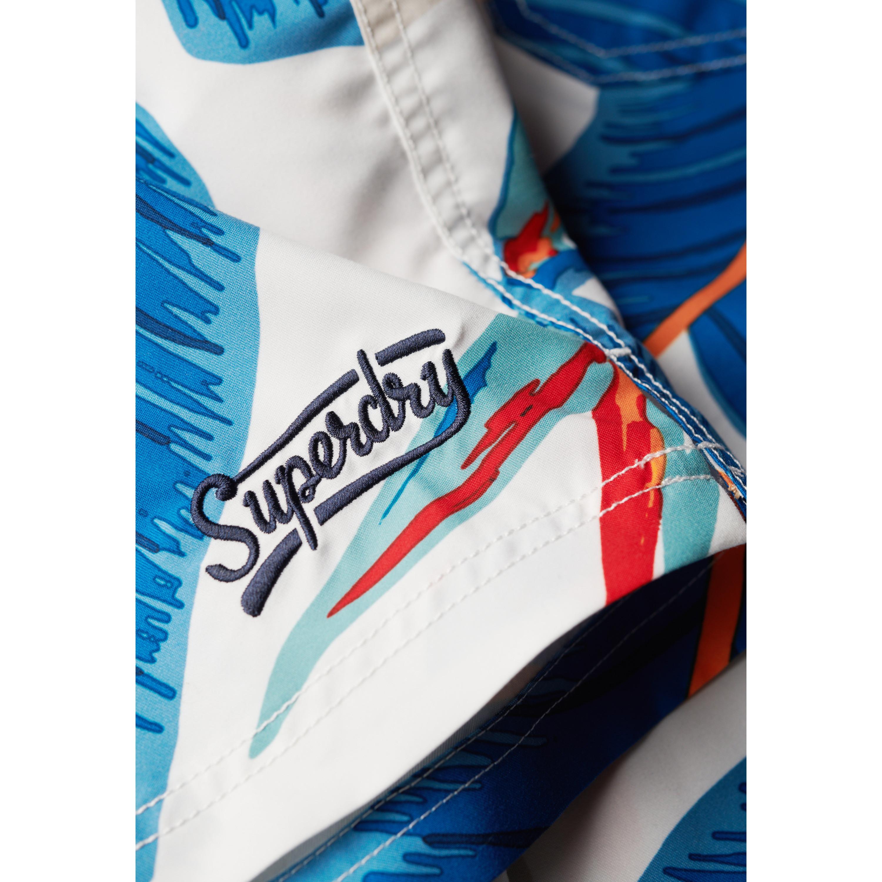 Superdry  short de bain imprimé hawaïen 