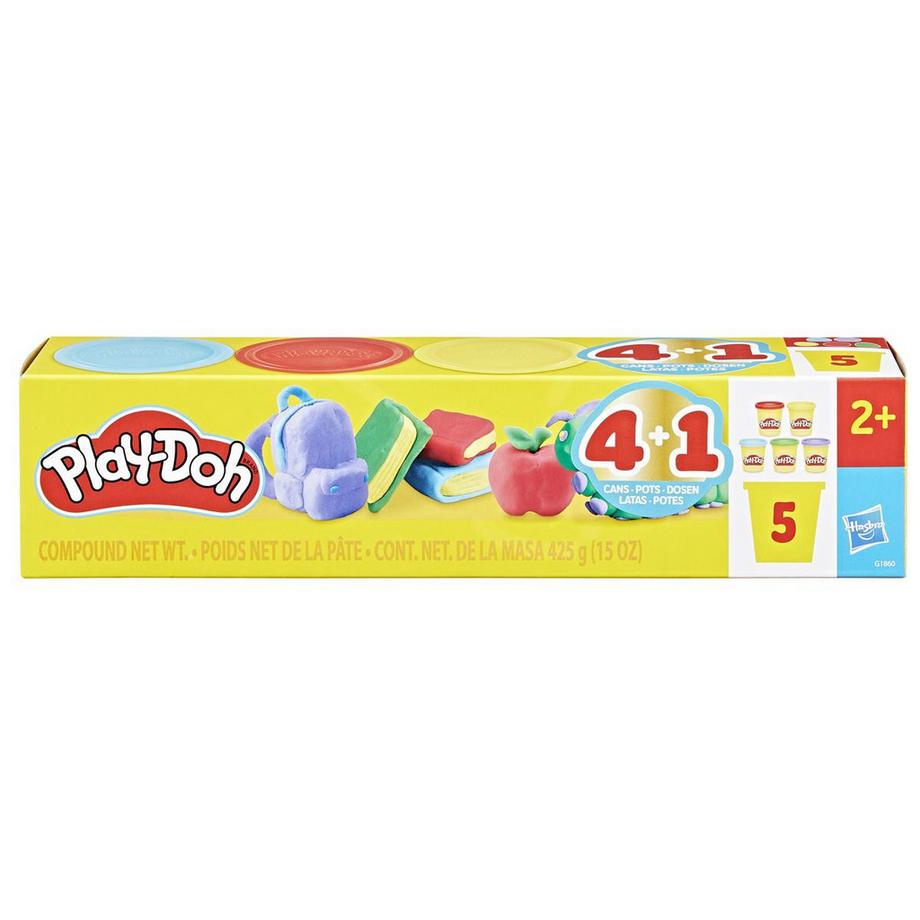 Play-Doh  PD ZURÜCK IN DIE SCHULE 5ER-PACK 