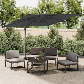 VidaXL Parasol cantilever double toit  