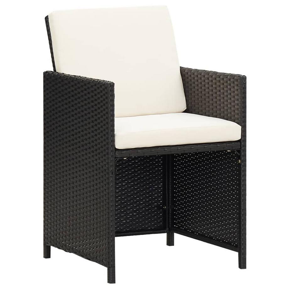 VidaXL Chaise de jardin rotin synthétique  