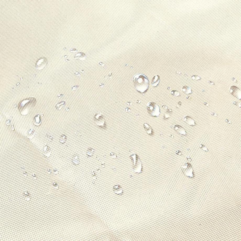 B2X Quadratisches Sonnensegel, wasserdicht, 4 x 4 m, ModernHome – Beige  