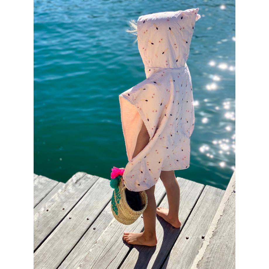 Rose in April  Herzchen Poncho, 1-3 Jahre (S), 