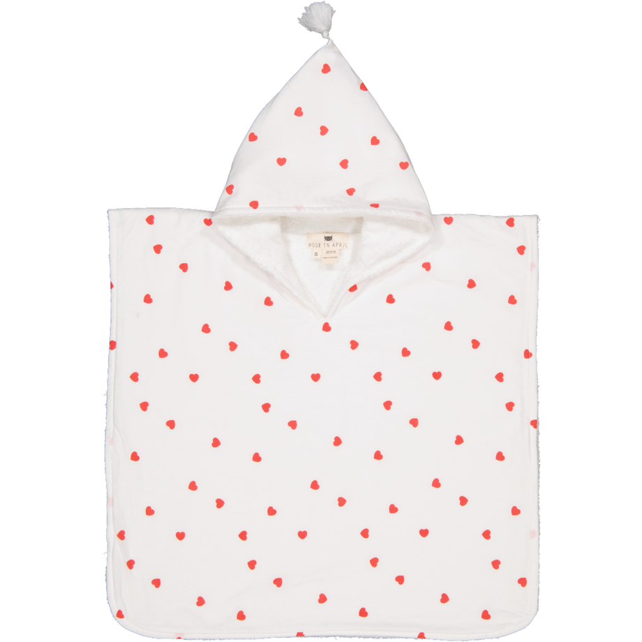 Rose in April  Herzchen Poncho, 1-3 Jahre (S), 