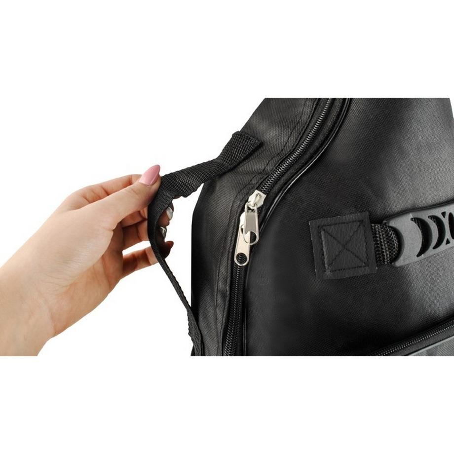 eStore  Wasserdichter Gitarrenkoffer - Schwarz 