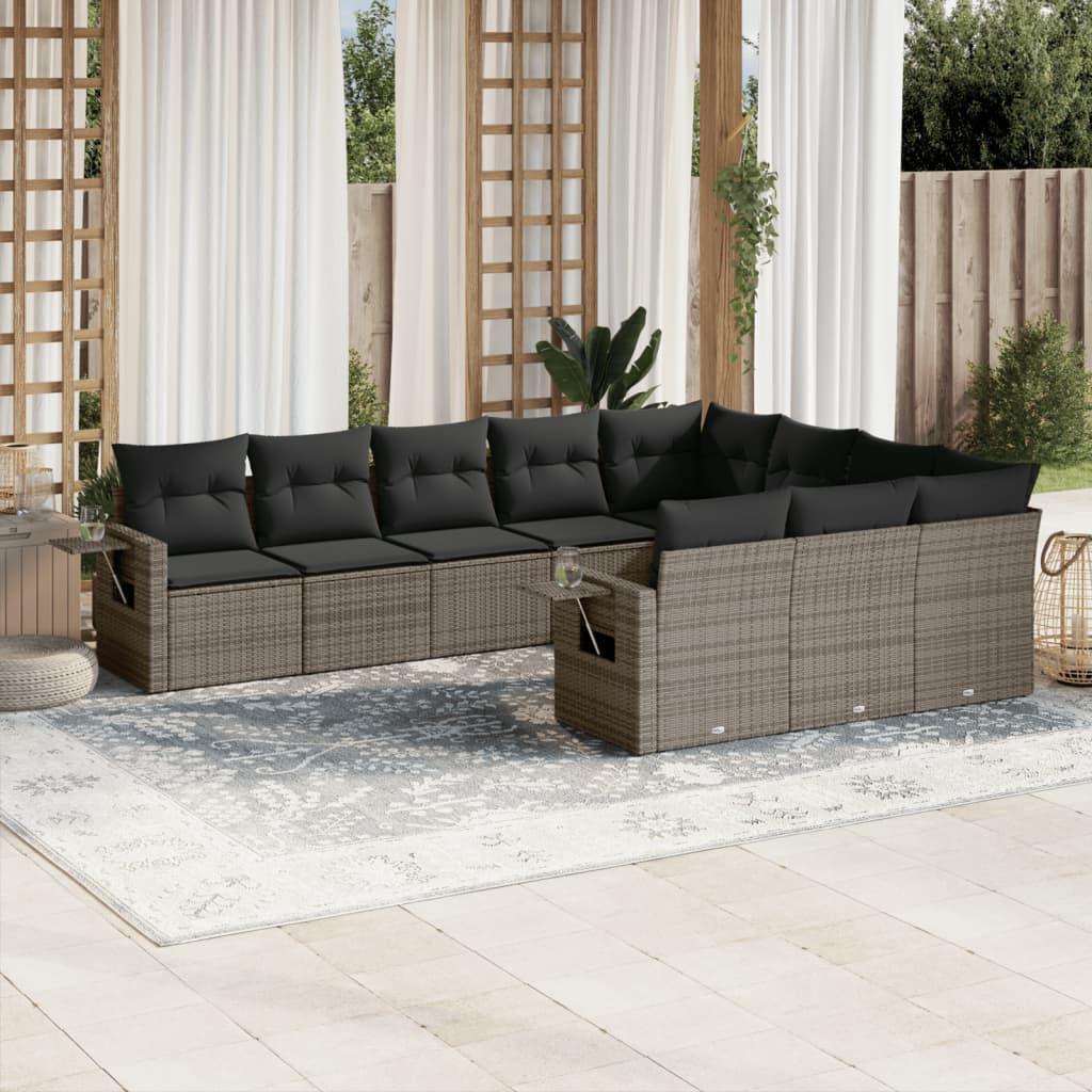 VidaXL Garten sofagarnitur poly-rattan  