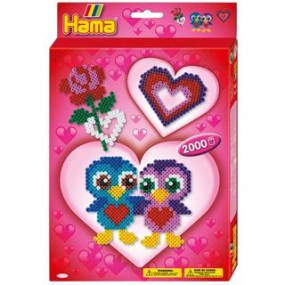hama  Midi Bügelperlen Geschenk-Set Love (2000Teile) 
