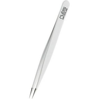 HERBA  Pinzette spitz, Inox, weiss 