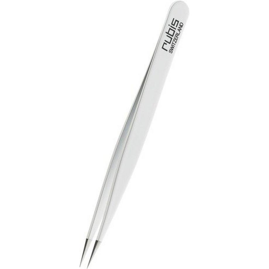 Pinzette spitz, Inox, weiss