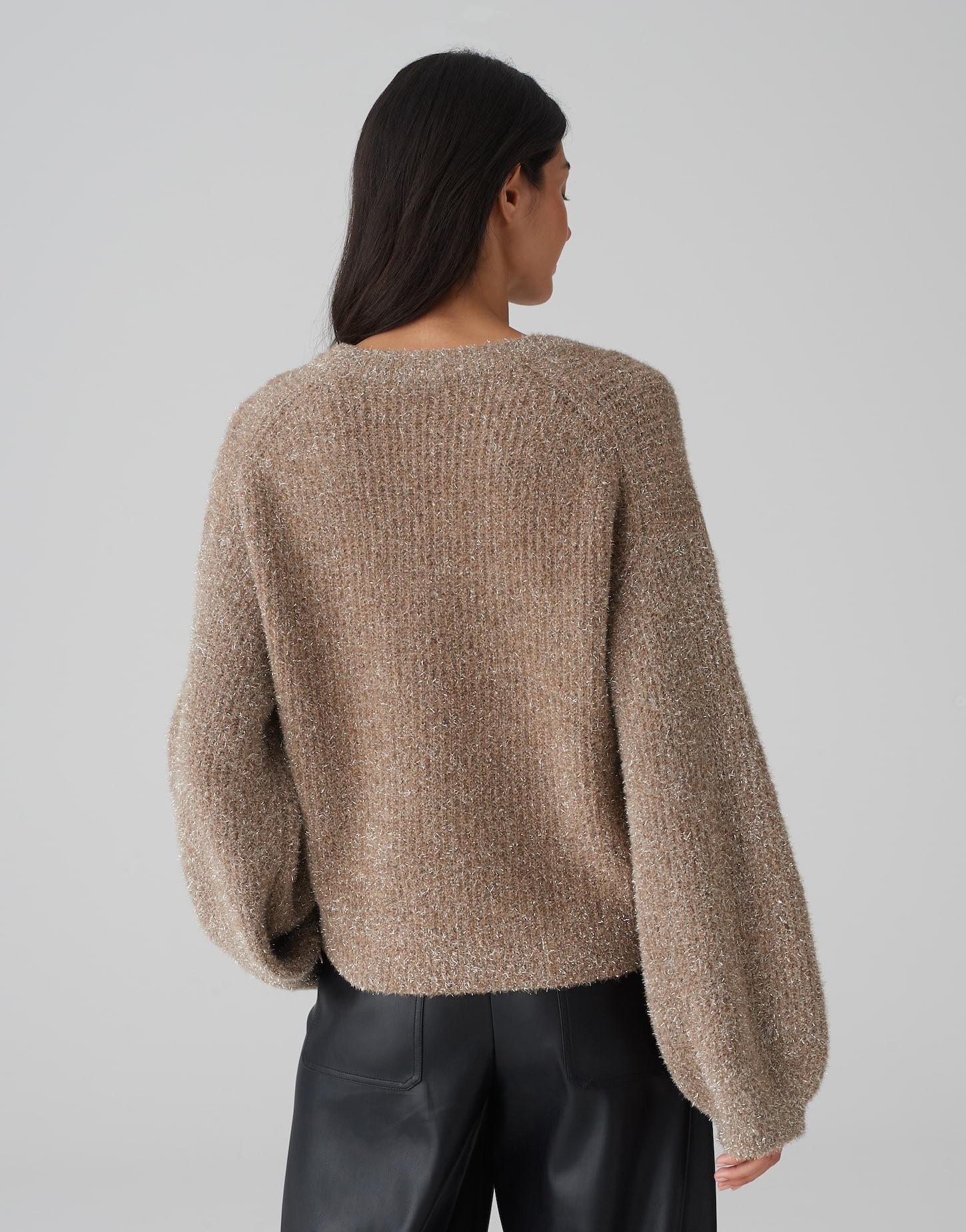 OPUS  Pull en tricot coupe ovale 