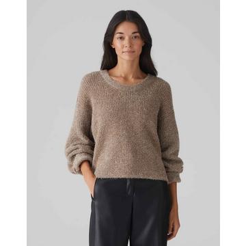 Pull en tricot coupe ovale