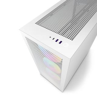 NZXT  H7 Flow RGB Midi Tower Weiß 