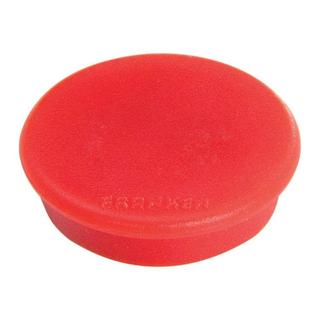 Franken  Haftmagnet Ø 32 mm, 10 Stück, Rot 