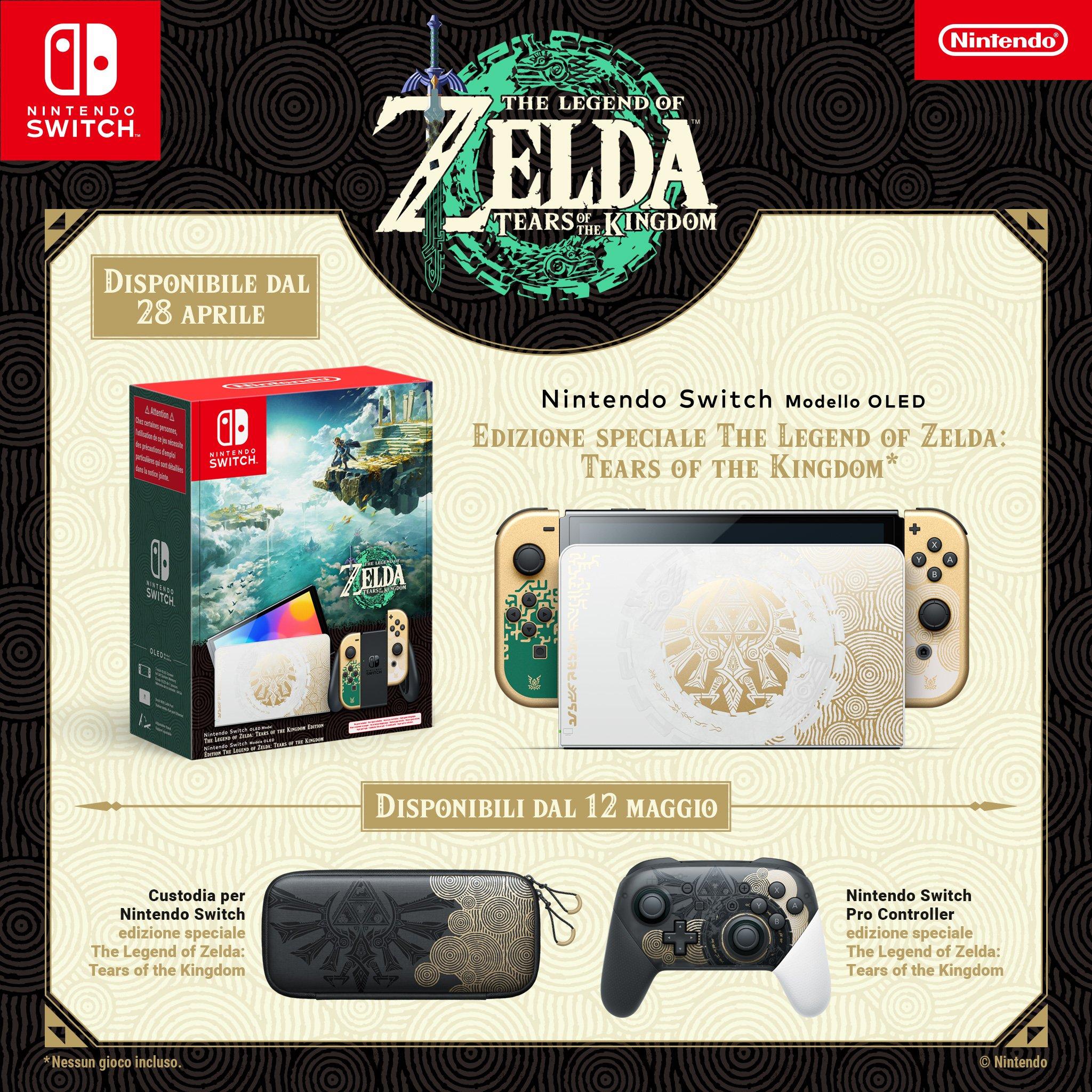 Nintendo  Switch Pro Controller - The Legend of Zelda: Tears of the Kingdom 