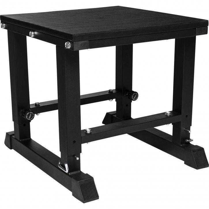 Image of Verstellbare Plyo Box Sprungkasten Unisex Schwarz 45-65CM