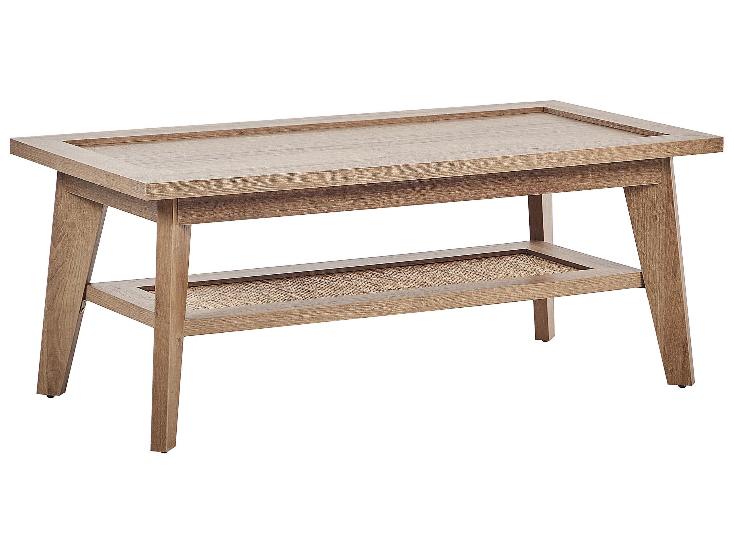 Beliani Table basse en Panneau de particules de bois Rétro SIMLA  