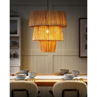 Beliani Lampadario en Paglia Boho PREMAT  