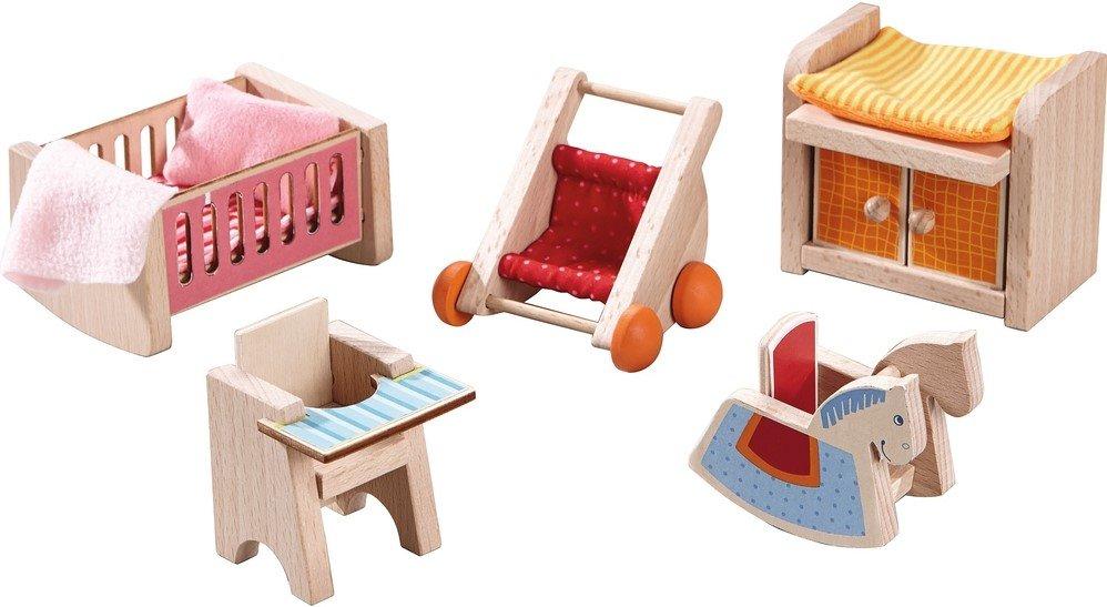 HABA  HABA Little Friends - Meubles pour maison de poupée Chambre d’enfant 