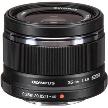 Olympus M.zuiko Digital 25mm F1.8 (schwarz)