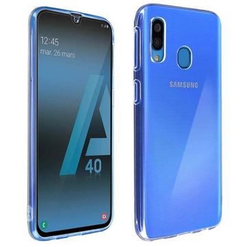 Pack Coque + Film Galaxy A40 Noir