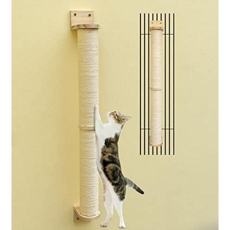 Alopini  Poste à gratter pour chat, montage mural, mur d'escalade pour chats, poste à gratter pour chats, poste à gratter pour chats 