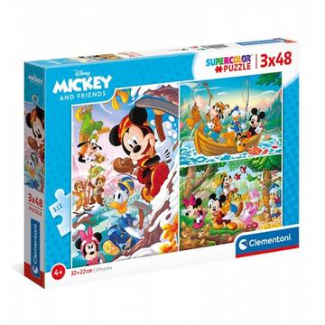 Puzzle Mickey Mouse & Friends (3x48)