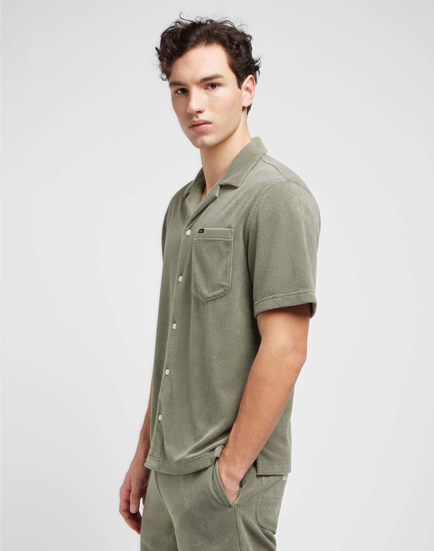 Lee  Chemise Knit Camp Shirt 