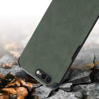 Cadorabo  Hülle für Apple iPhone 7 PLUS  7S PLUS  8 PLUS mit Kunst-Wildleder Rückseite 