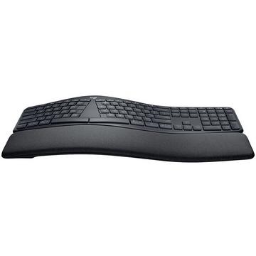 Ergo K860 Tastatur RF Wireless + Bluetooth Schweiz Graphit