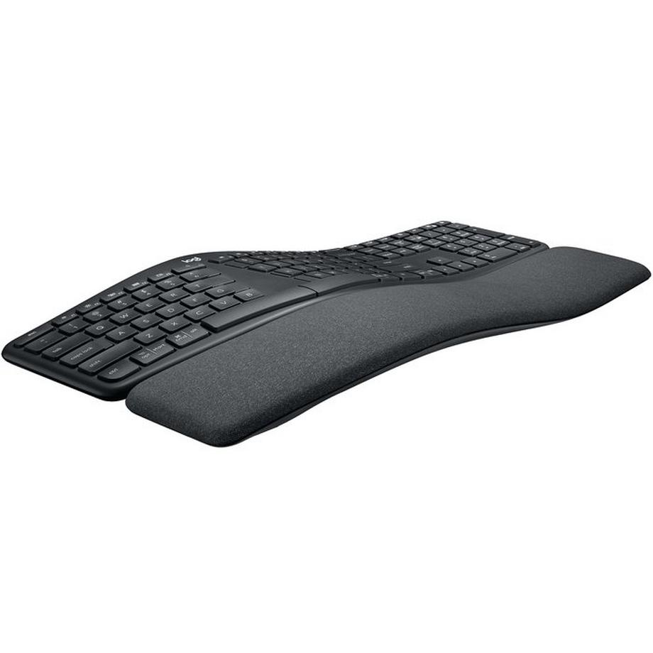 Logitech  Ergo K860 Tastatur RF Wireless + Bluetooth Schweiz Graphit 