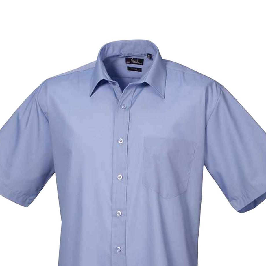 PREMIER Camicia Popeline Maniche Corte  