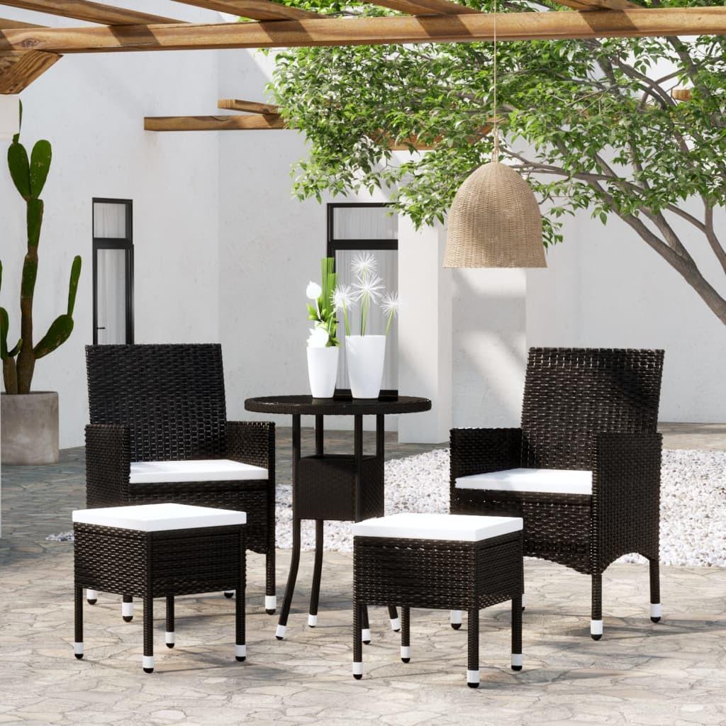 VidaXL Garten-lounge-set poly-rattan  