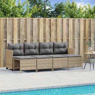 VidaXL Garten sofagarnitur poly-rattan  