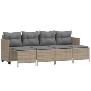 VidaXL Garten sofagarnitur poly-rattan  