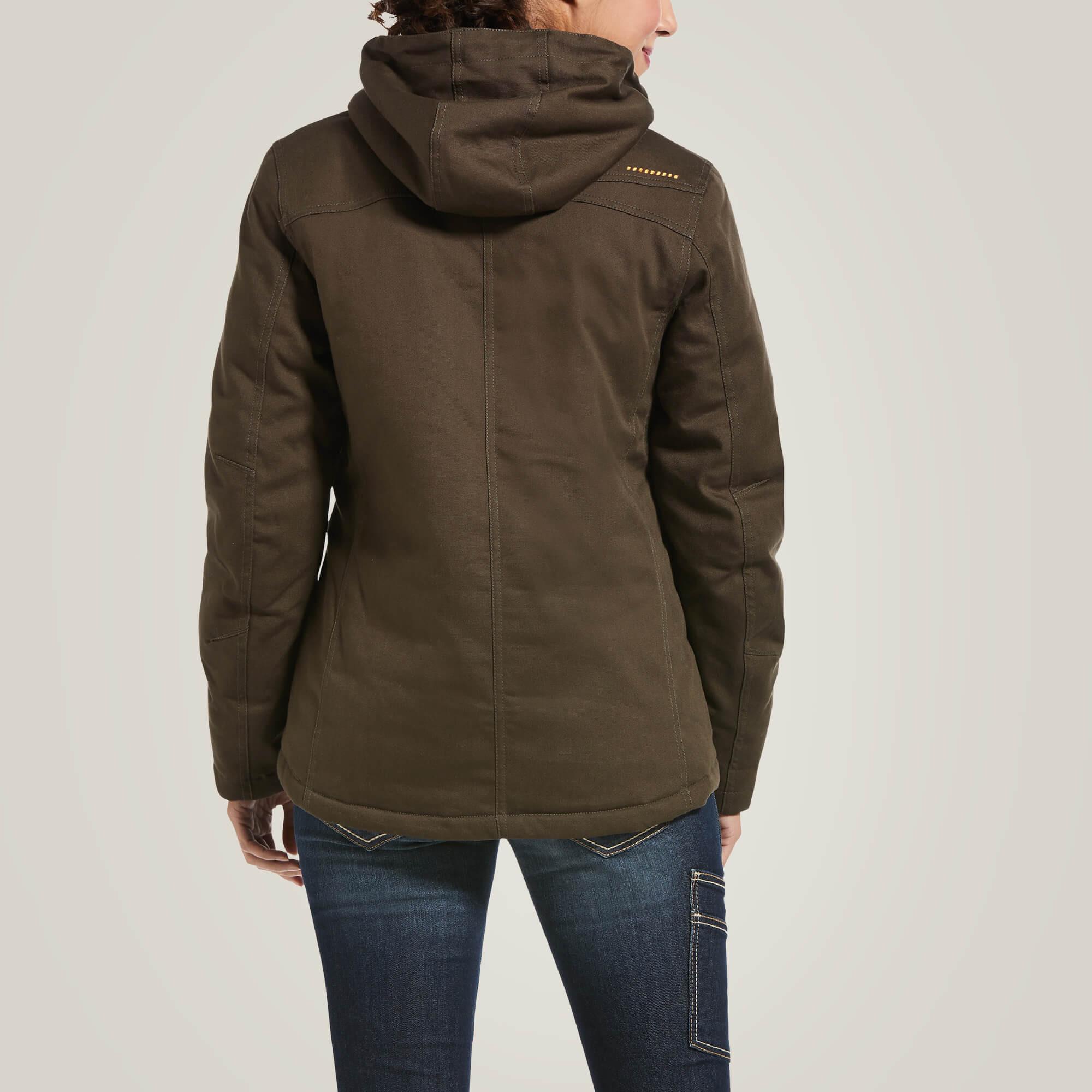Ariat  damen waerfete jacke mit kapuze rebar duracanva 
