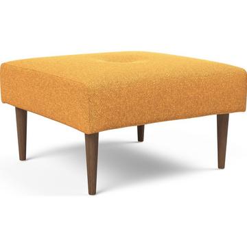Ottoman Recast Styletto Dark - Bouclé Ochre