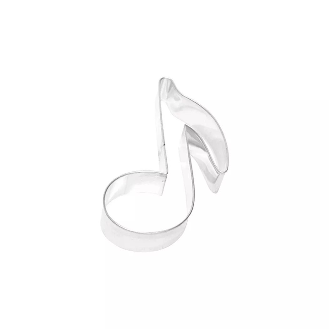 BIRKMANN - B194946 Ausstechform “Note” Edelstahl 10 cm, One Size