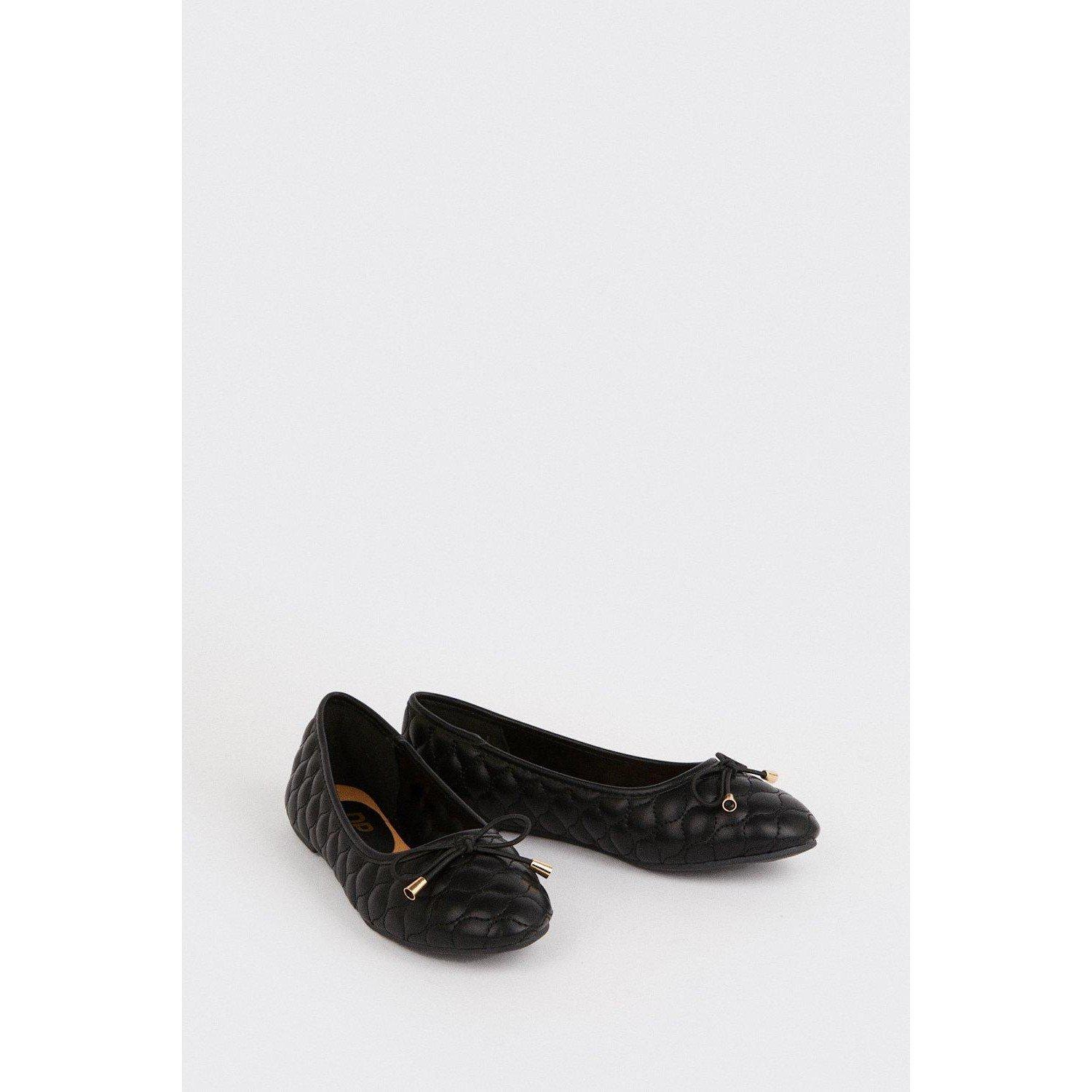 Dorothy Perkins  Ballerinas Priya, Gesteppt 